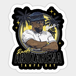 Randy Arozarena Tampa Bay Palm Trees Sticker